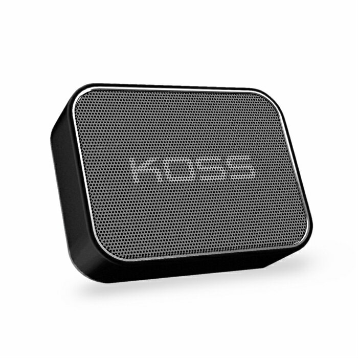 【訳あり品】BluetoothスピーカーKOSS BTS1K ブラック(国内正規品)