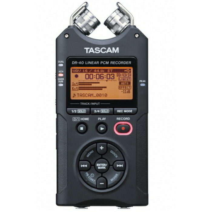 【訳あり】TASCAMDR-40VERSION2-JSDメモリーカード装着済/USBケーブル付属