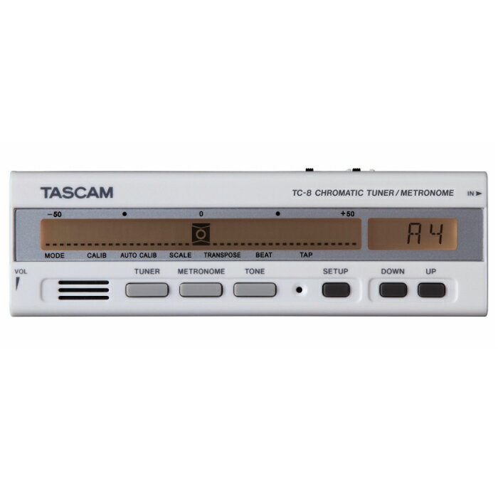 【訳あり】TASCAM(タスカム) TC-8(ホワイト)