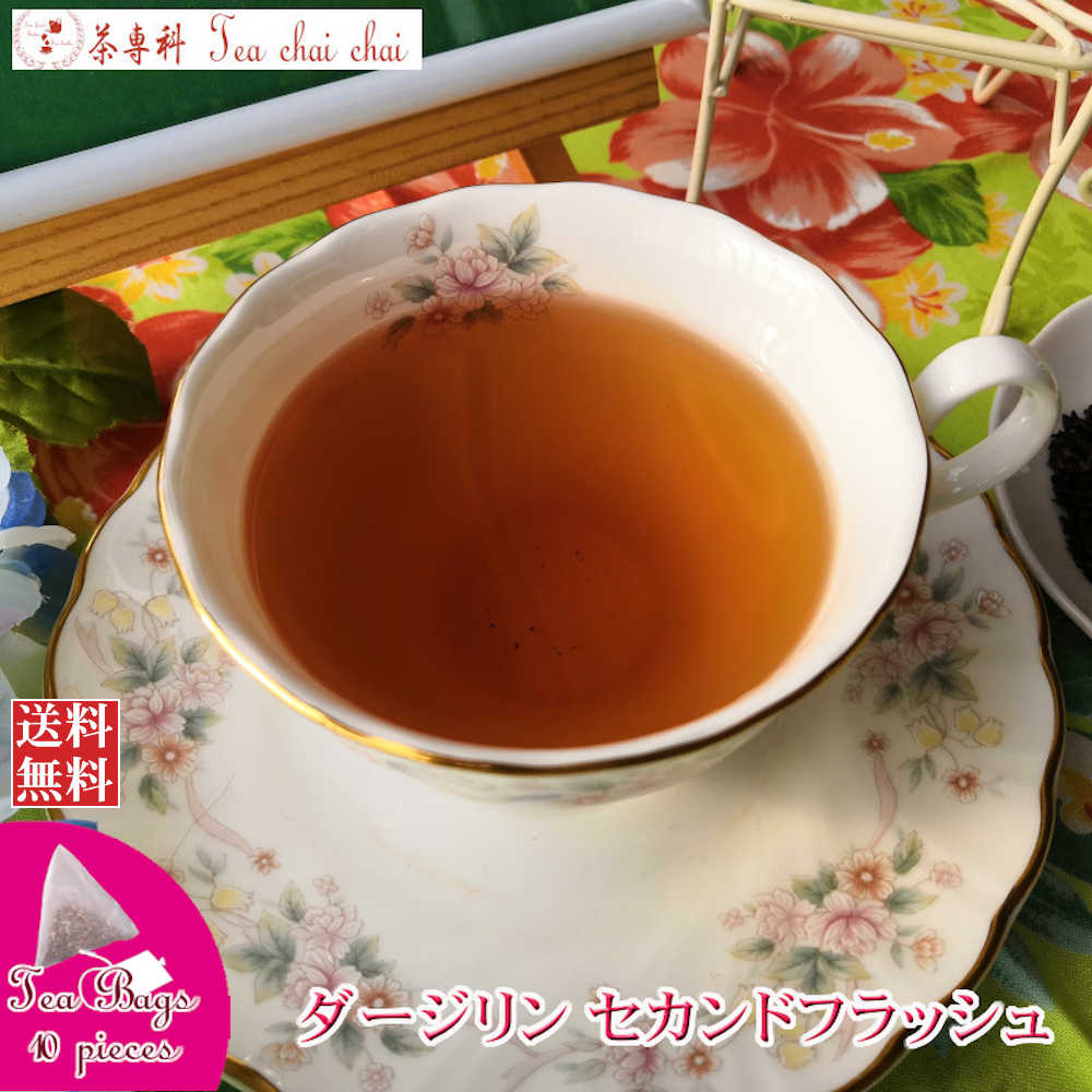 紅茶 ティーバッグ 10個 ダージリン セカンドフラッシュ【送料無料】 紅茶専門店