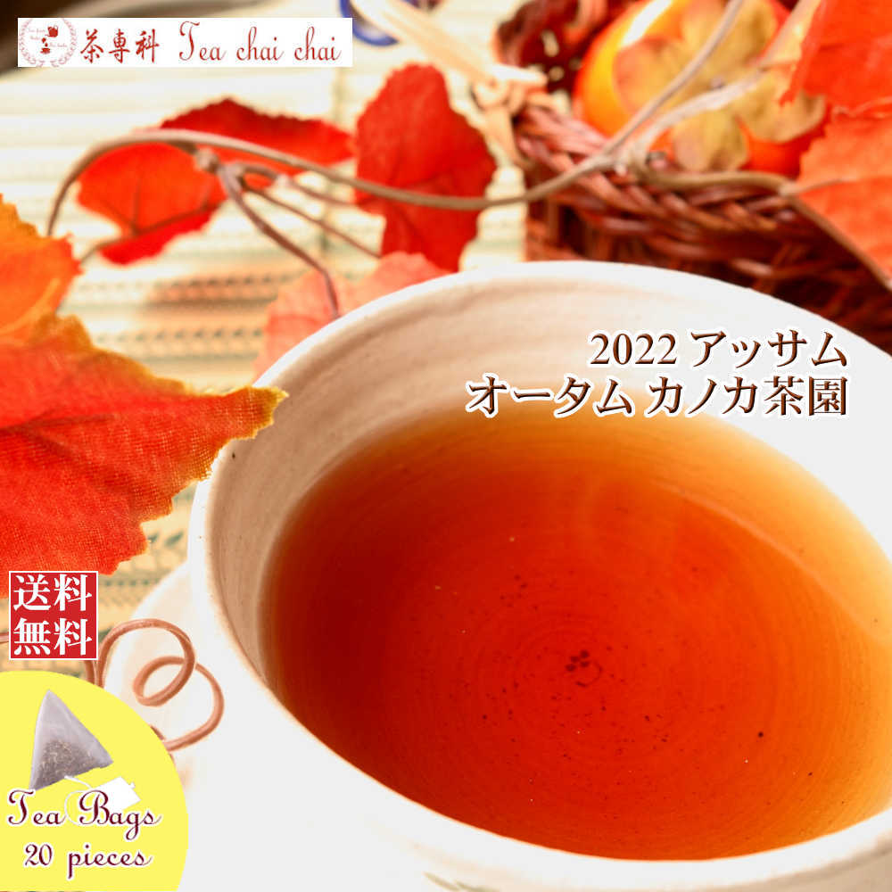 紅茶 ティーバッグ 20個 アッサム カ