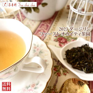 紅茶 茶葉 ダージリン ファースト オカイティ茶園 FTGFOP 1 DJ41/2023 50g【送料無料】 紅茶専門店