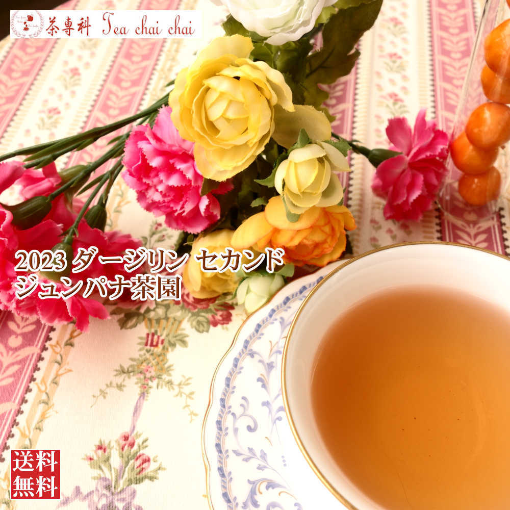 紅茶 茶葉 ダージリン ジュンパナ茶園 SFTGFOP 1 CH DELIGHT DJ185/2023 50g【送料無料】 紅茶専門店