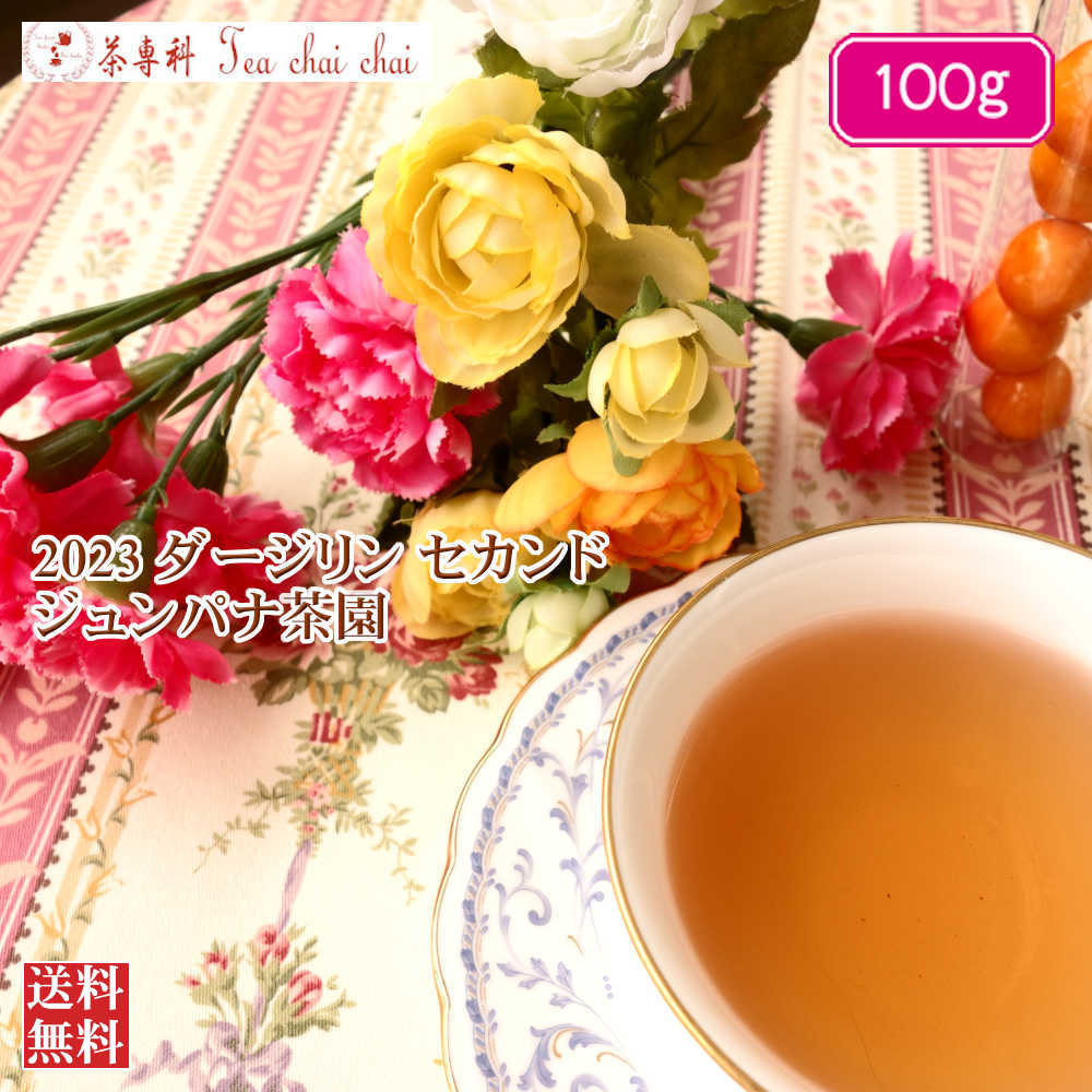 紅茶 茶葉 ダージリン ジュンパナ茶園 SFTGFOP 1 CH DELIGHT DJ185/2023 100g【送料無料】 紅茶専門店