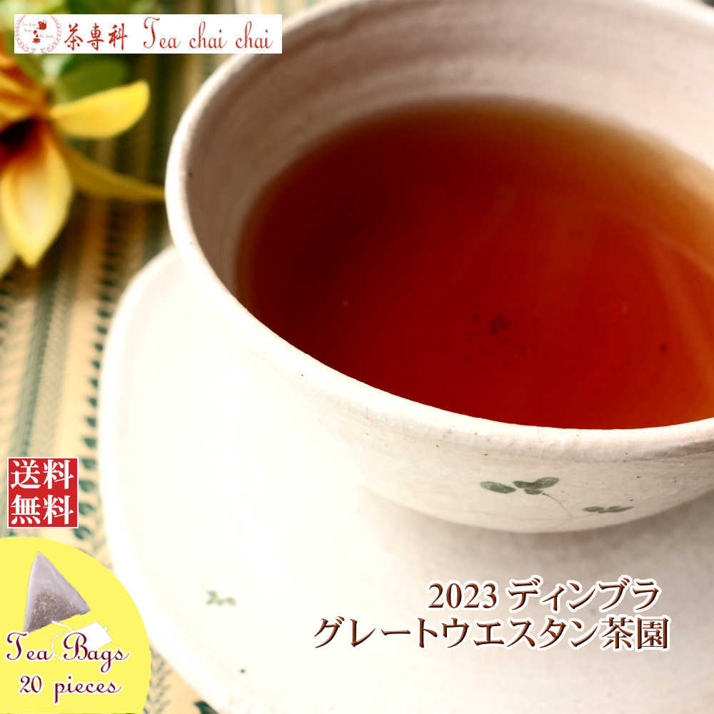 紅茶 ティーバッグ 20個 ディンブラ グレートウエスタン茶園 BOPF/2023【送料無料】 セイロン メール便 紅茶専門店
