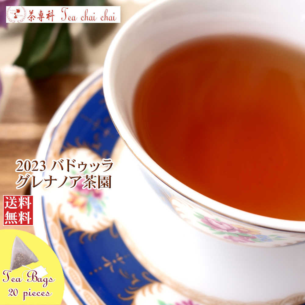 紅茶 ティーバッグ 20個 バドゥッラ グレナノア茶園 BOP1/2023【送料無料】 セイロン メール便 紅茶専門店