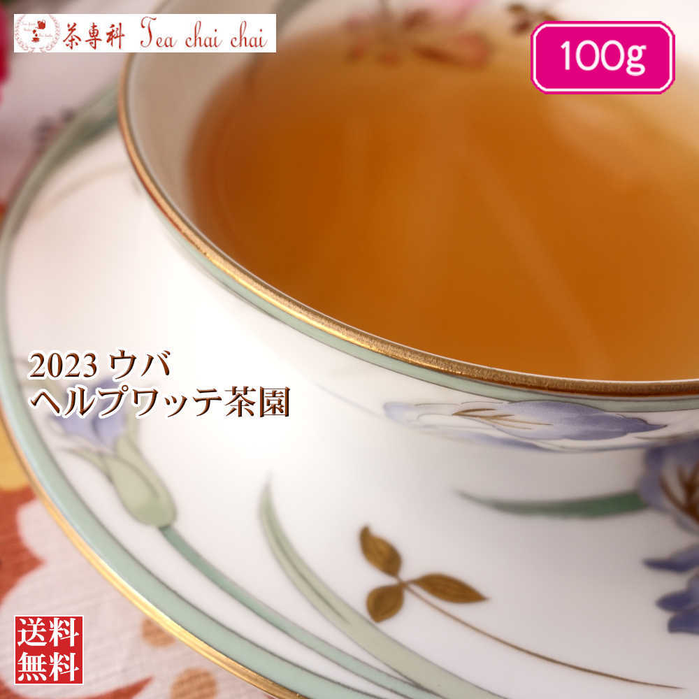 紅茶 茶葉 ウバ ヘルプワッテ茶園 OP1/2023 100g【送料無料】 セイロン メール便 紅茶専門店