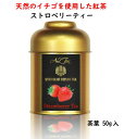 プレミアムストロベリーティー 紅茶 スリランカ セイロンティー 茶葉 ストロベリー 苺 フルーツティー 紅茶パック 紅茶缶 かわいい フルーツ紅茶 プチギフト ティーパック お土産 缶 缶入り おしゃれ おいしい紅茶 美味しい紅茶 香料不使用 農薬不使用 紅茶葉 送料無料