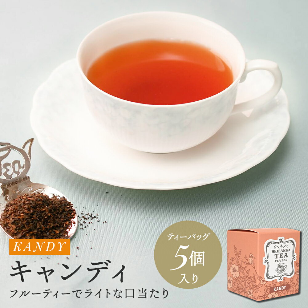 【BF★ポイント10倍×クーポン】紅茶 キャンディ ティーバッグ 5個 箱入 紅茶 茶葉 高級 セイロンティー ストレート アイスティー アレンジティー ミルクティー 豆乳 ラテ ティーパック 紅茶専門店 スリランカ ギフト プチギフト ヌン活 林修