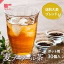 麦プーアール茶 ポット用 ティーバッグ 30個入(麦茶 プーアル茶 プアール茶 水出し ティーバッグ ティーライフ)