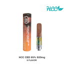 HCC CBD 65% 500mg ベイプ カートリッジ 高濃度 ブロードスペクトラム テルペン配合 ウッドマウスピース テルペン フレーバー 高純度 トロピカ...