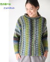 ●編み針セット 野呂英作の毛糸・シルクガーデンで編む横編みのセーター 手編みキット 無料編み図 編みものキット