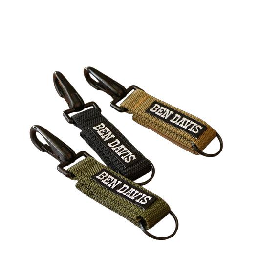 樂天商城 - BENDAVIS ベンデイビス キーホルダー カラビナ ミリタリー バイク 車 メンズ レディース BLK KHK BEG UTILITY STRAP KEY HOLDER BDW-8454