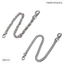 Hawk Company ホークカンパニー ウォレットチェーン シルバー 全長60cm 鉄 亜鉛合金 日本製 メンズ レディース ユニセックス アクセサリー 8...