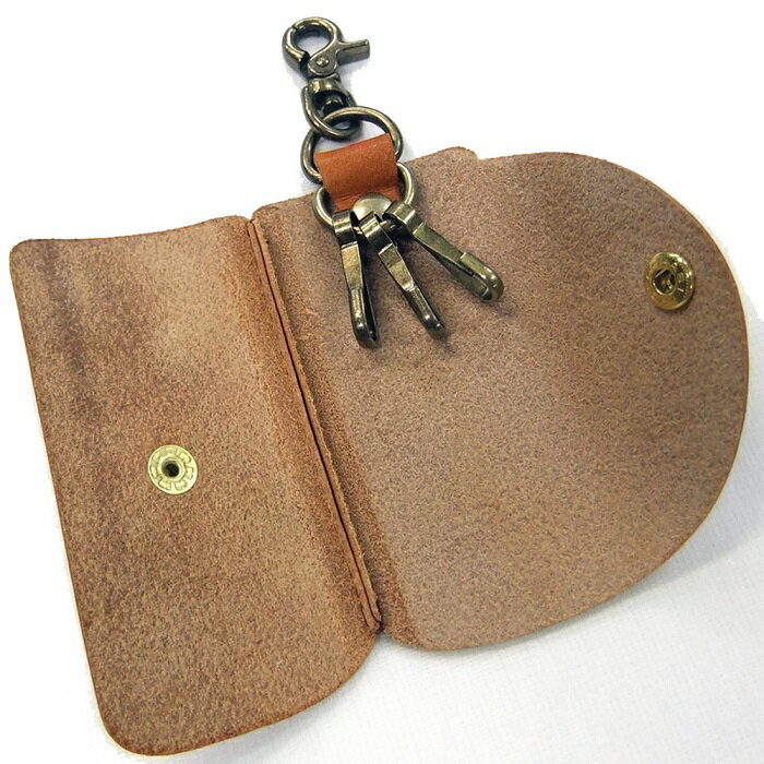 栃木レザー ミニキーケース 本革 バイク 車 ...の紹介画像3