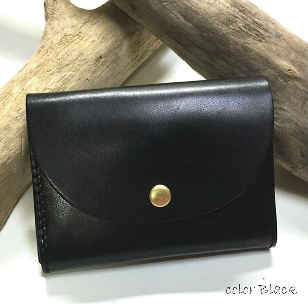 城屋 栃木レザー マルチミニウォレット 本革 メンズ レディース 日本製 I0373N