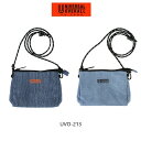 UNIVERSAL OVERALL デニムサコッチ 2L 2WAY サコッシュ ミニショルダーバッグ 横型 コットン綿 レディース メンズ 斜め掛けバッグ 【小さいサイズ】ユニバーサルオーバーオール UVO-213(4)