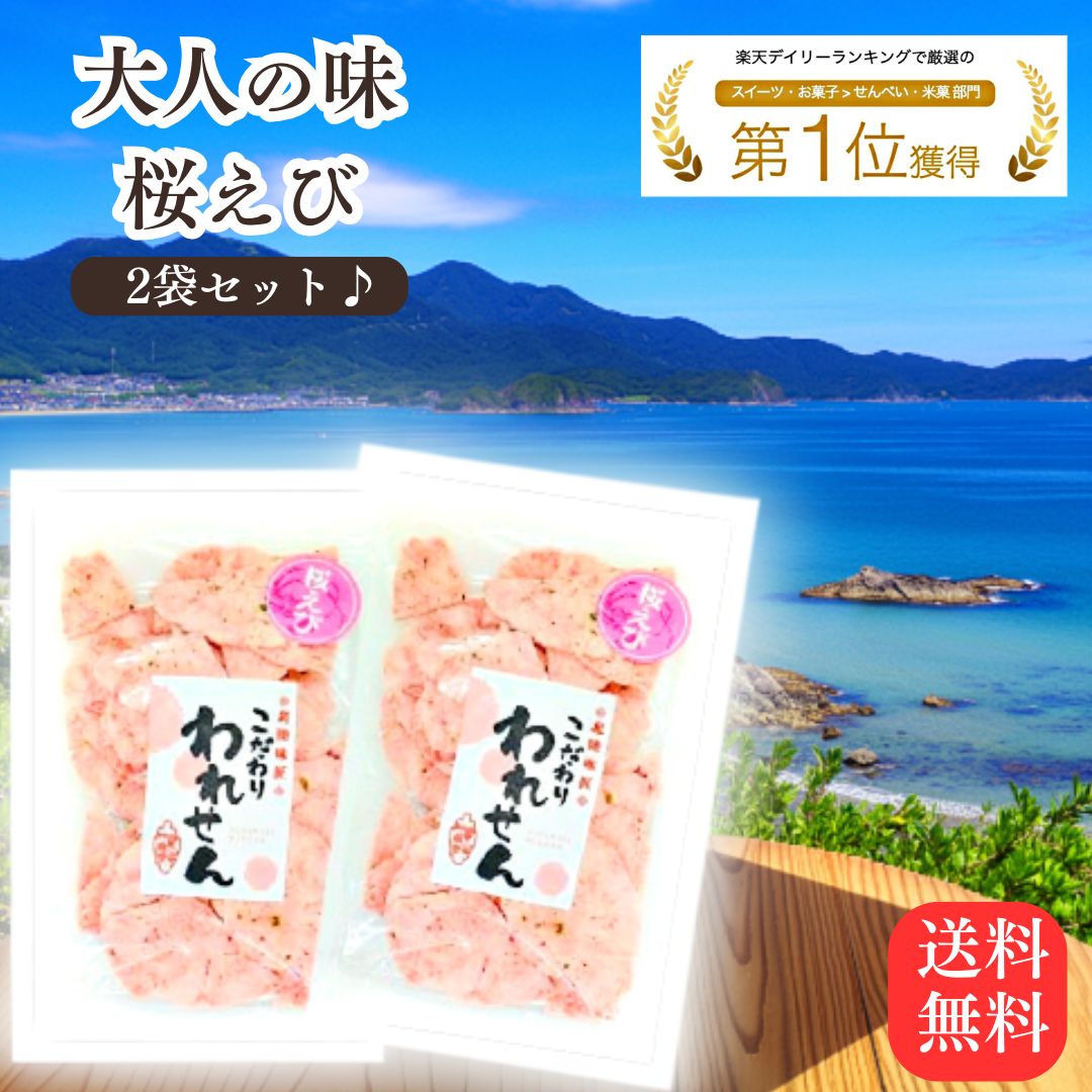 1000円ポッキリ 送料無料 訳あり えびせん 在庫処分 桜えび せんべい 2袋 1000円 えびせんべい 割れせんべい 海鮮せんべい お菓子 誕生日 プレゼン...