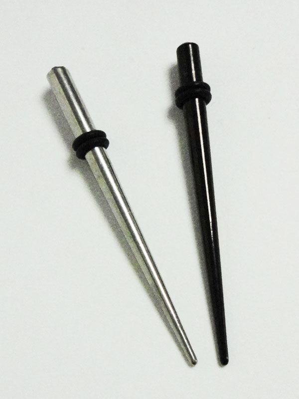 ボディピアス 拡張器エキスパンダー3〜8G ストーン