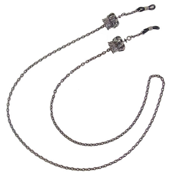 立体王冠グラスコード・めがねチェーン