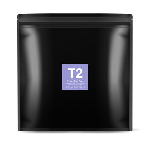 T2 紅茶 French Earl Grey（フレンチ・アールグレイ）ティーバッグ 100個入り 大容量ティーバック 業務用 ギフト プレゼント　誕生日