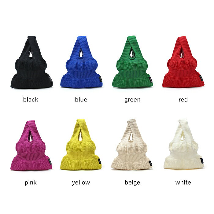 【marche bag dress Sサイズ】日本製 ThinKniT ニットバッグ マルシェバッグ エコ...