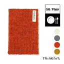 【ThinKniT DISH WASH 5G Plain（2枚組） 全4色】スポンジ 食器洗い ウール 羊毛 ニット 家事 消耗品 片付け 洗剤 ライフスタイル サスティナブル エコ