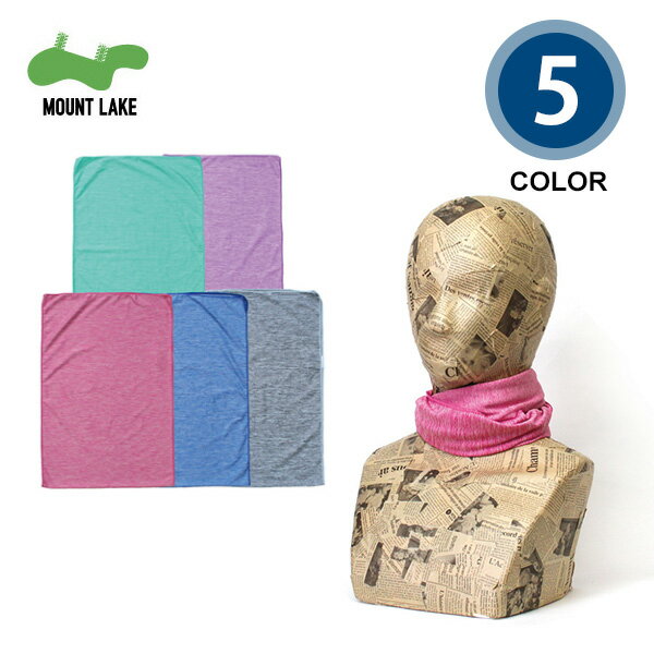 【8%OFFクーポン 本日限定】【マウントレイククールかすり柄タオル】MOUNTLAKE／熱中対策／ひんやり／クール／アウトドア／マフラー／キャンプ／BBQ／UV対策／紫外線対策／日焼け対策
