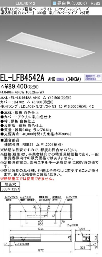 パナソニック Hf蛍光灯 直管 16W 電球色 FHF16EX-L-HF3