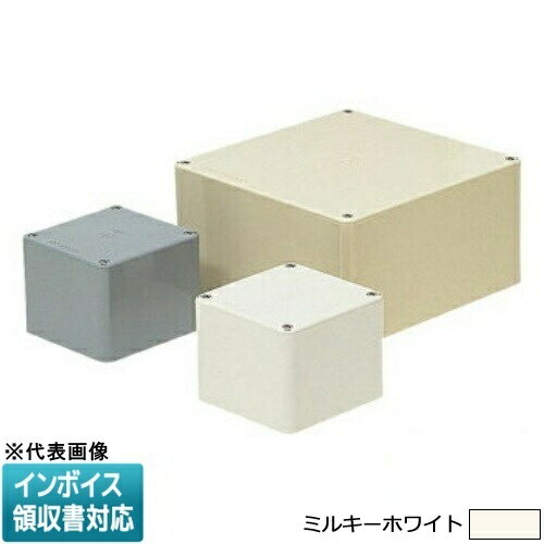 [法人限定] PVP-1010M【ミルキーホワイト】未来工業 ミライ プールボックス正方形 [ PVP1010M ]