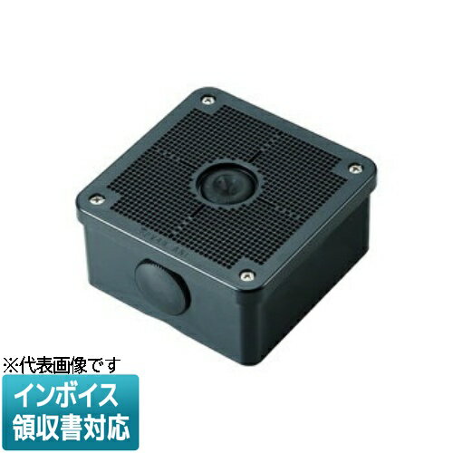 [法人限定] PV4B-ANF1K ブラック 未来工業 ミライ 露出用四角ボックス 取付自在蓋 [ PV4BANF1K ]