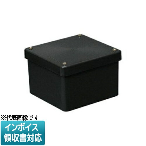 [法人限定] PVP-1007BK【ブラック】未来工業 ミライ 防水プールボックス カブセ蓋 [ PVP1007BK ]