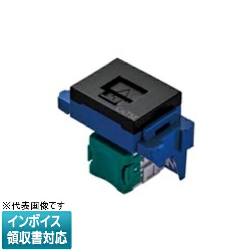 [法人限定] NR3160MB マットブラック パナソニック ぐっとすシリーズ情報モジュラジャック CAT5E 埋込型 [ NR3160MB ]