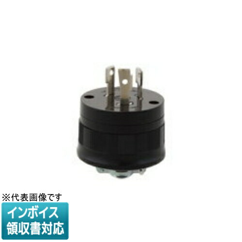 Rakuten - [法人限定] WF6330 ブラック パナソニック 接地2P30A引掛キャップ コードグリップ付 圧着端子付 [ WF6330 ]