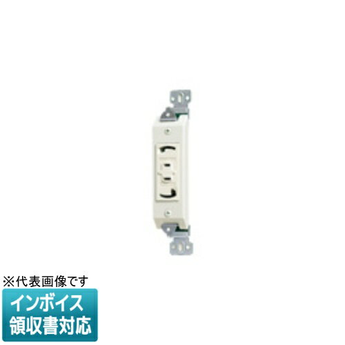 Rakuten - [法人限定] WK7422 ミルキーホワイト パナソニック ケースウェイはめ込み竿縁引掛シーリング コンセント付 カバー付 [ WK7422 ]