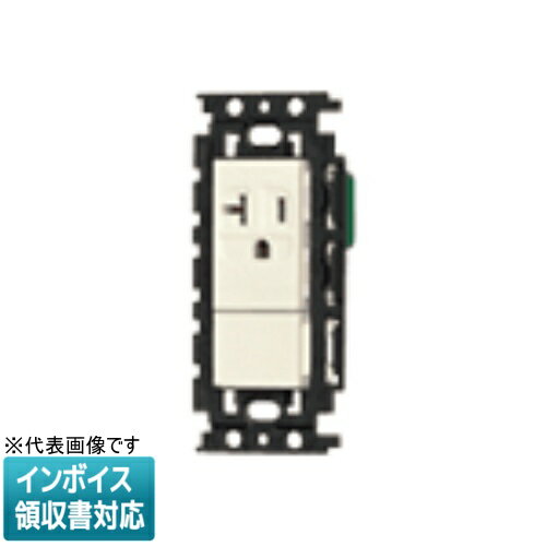 [法人限定] WN19214 パナソニック 15A 20A兼用埋込絶縁接地コンセント ブランクチップ付 [ WN19214 ]