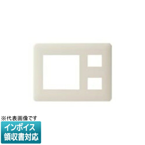樂天商城 - [法人限定] WN8402W ミルキーホワイト パナソニック 2連接穴+2コ用モダンプレート [ WN8402W ]