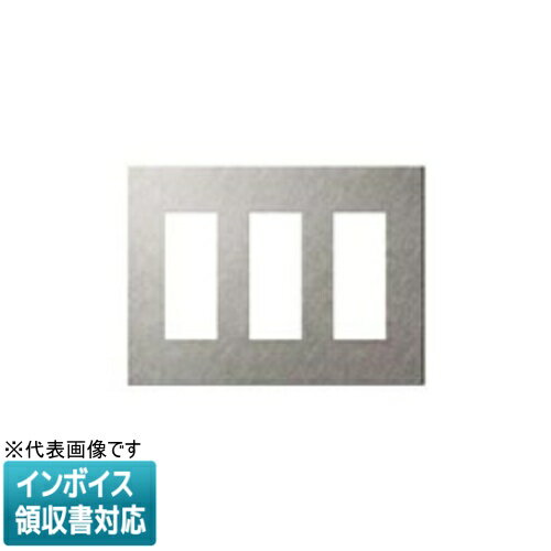 [法人限定] WNS9609S シルバー パナソニック SO-STYLE エクストラメタルプレート 9コ用 バイブレーション仕上げ [ WNS9609S ]