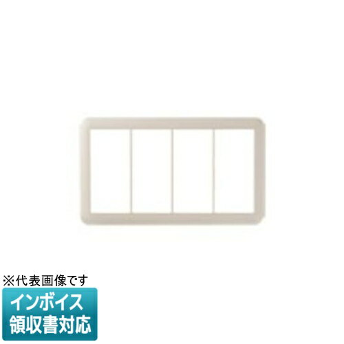 乐天商城 - [法人限定] WTC7104F ベージュ パナソニック コスモシリーズワイド21 スイッチプレート 4連用 [ WTC7104F ]