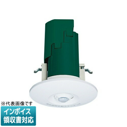 [法人限定] WTK2933K パナソニック 天井取付 熱線センサ付自動スイッチ 子器 換気扇接続端子付 親器3系統連動形 換気扇300W 検知後換気扇連続動作時間約10秒 - 30分可変形 間欠運転制御機能付 AC100V [ WTK2933K ]