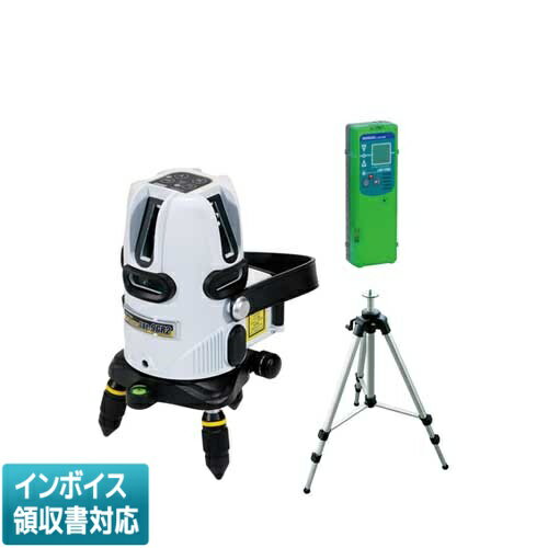 ◇ LBP-9GR2-SET ジェフコム JEFCOM レーザー墨出し器 照度切替機能搭載フルライングリーンレーザーセット DENSAN デンサン [ LBP9GR2SET ]