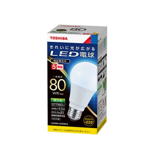TOSHIBA LED電球 LECF19L-M16GH3085P 新品 ライト・照明