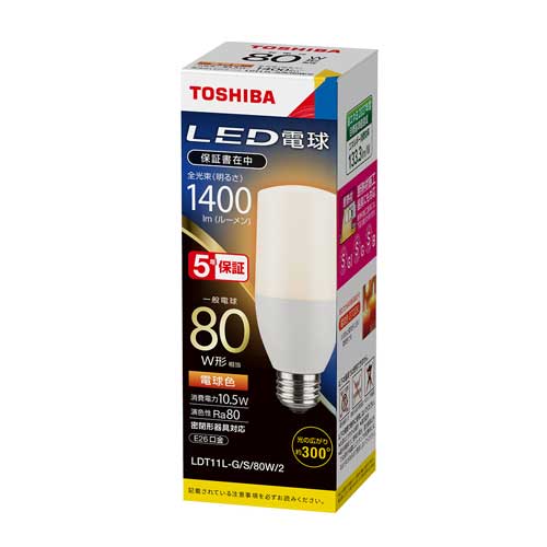 楽天市場】toshiba lda11lg-80w（種類（電球）一般電球型）の通販