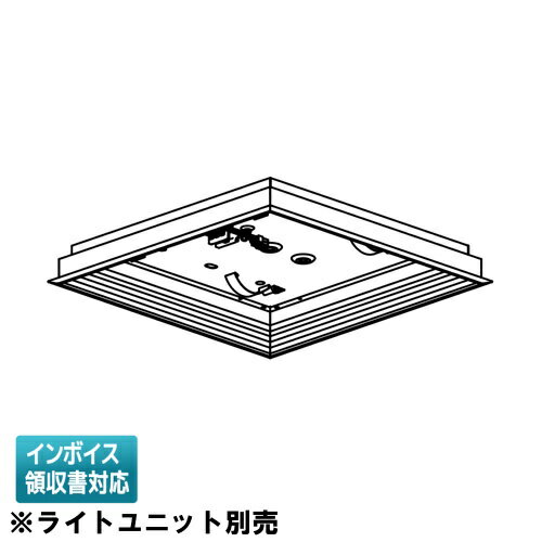 [法人限定] EL-SK-H44501 三菱 ※受注品 MYシリーズ 器具本体 ※ライトユニット別売 スクエア 埋込 化粧枠タイプ 白バッフル □450 [ ELSKH44501 ]