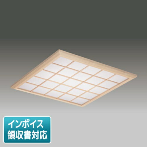 [法人限定] LEKR760901XWW-LD9 東芝 ※受注品 スクエア 埋込形 和風格子パネル □600 調光 3500K [ LEKR760901XWWLD9 ]