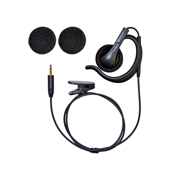 イヤホン 【 FEP-206 】 トランシーバー 無線機 耳かけスピーカータイプ φ2.5mm 1ピン オープンエアー エフ・アール・シー F.R.C ブラック...