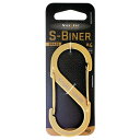 ナイトアイズ エスビナー #4 ブラス 【クリックポスト】 NITEIZE S-BINER BRASS S型 カラビナ ゴールド 真鍮 日本 限定 アンティーク ステンレス スチール キーホルダー キーラック キーリング アウトドア ギア おすすめ ギフト プレゼント おしゃれ