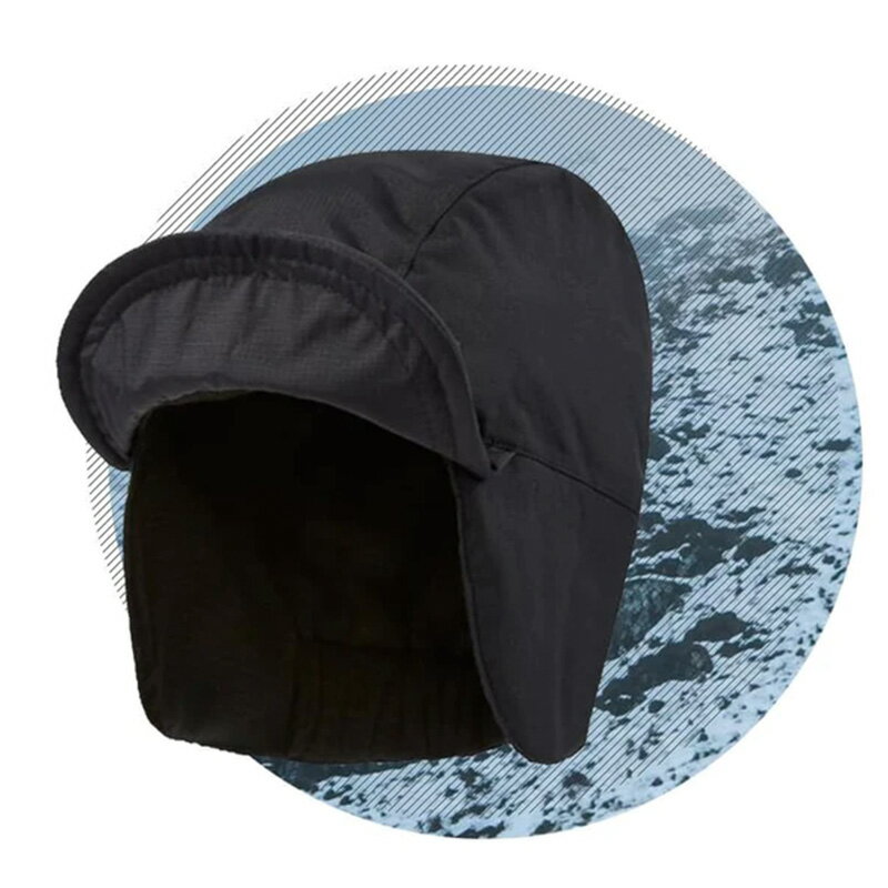 SEALSKINZ 防水 ウィンター ハット 寒冷地用 ブラック │ 完全防水 防寒 帽子 キャップ 秋 冬 メンズ ユニセックス イヤーフラップ イヤーウォーマー 雪 登山 ハイキング ウォーキング ジョギング ロード トレイル 自転車 シールスキンズ Waterproof Hat