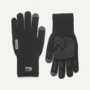防水グローブ SEALSKINZ 【 ANMER アンマー 】手袋 防寒 防水 自転車 バイク メンズ レディース ユニセックス アウトドア ハイキング トレッキング ウィンタースポーツ 水作業 ブラック 暖かい ニット ウルトラグリップ オールシーズン 4サイズ S M L XL シールスキンズ
