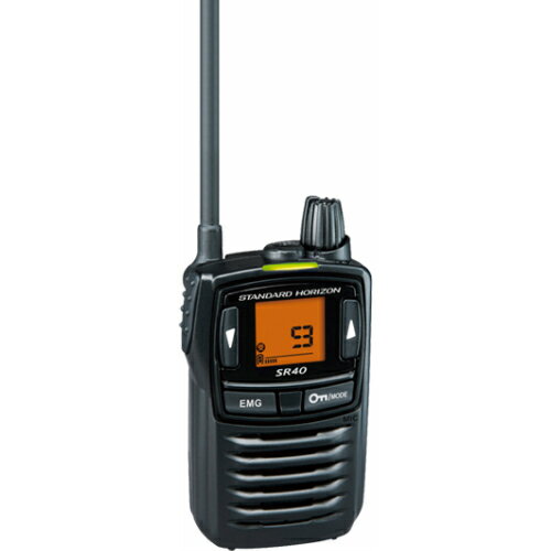 スタンダードホライゾン SR40L ロングアンテナ トランシーバー インカム STANDARD スタンダード 特定小電力 │ 防水 免許不要 乾電池 八重洲無線...